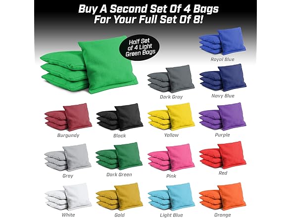 GoSports Cornhole Bean Bag Set - Gallery 6