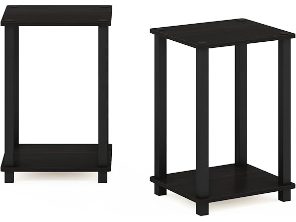 Furinno Simplistic End Table, 2-Pack