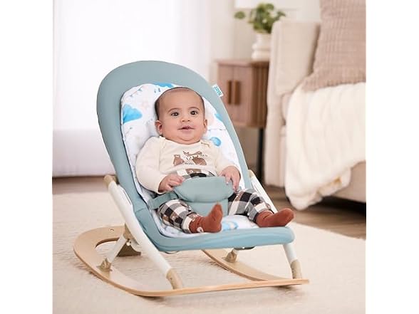 Evolur SleekSway Portable Baby Rocker