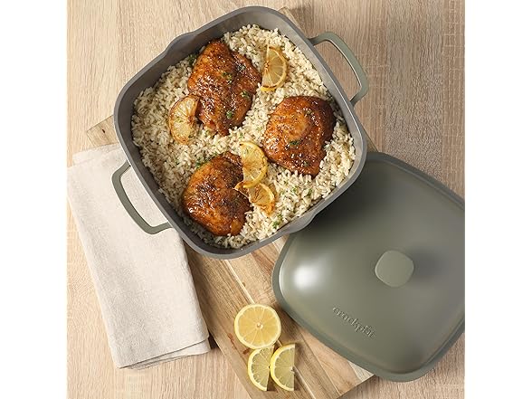 Crock-Pot  Cast Aluminum 5.2 Quart Dutch Oven