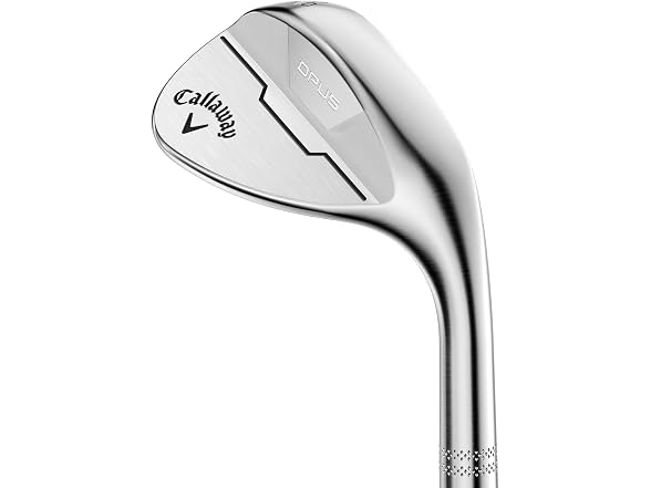 Callaway Golf Opus Wedge (58 Degree, C Grind, 8* Bounce.Graphite Shaft,Chrome) (Left Hand)
