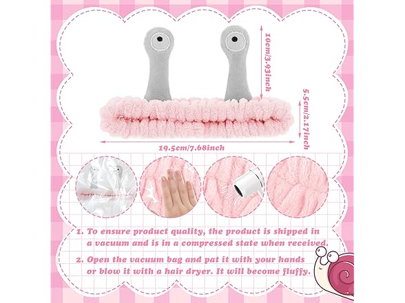 Sibba Coral Fleece Elastic Hairband