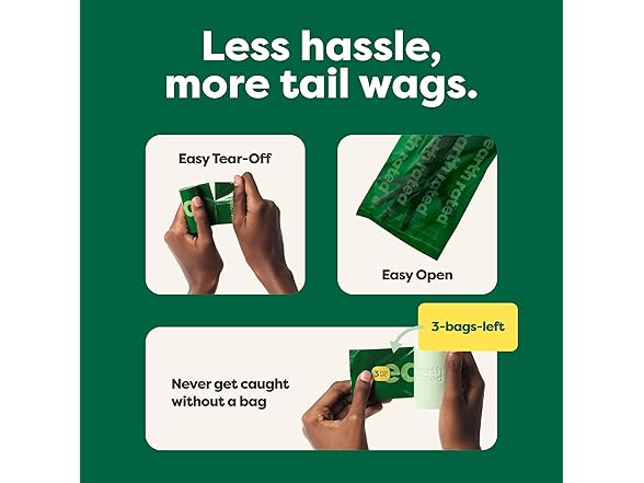 Earth Rated Poop Bags for Dogs 120Bags