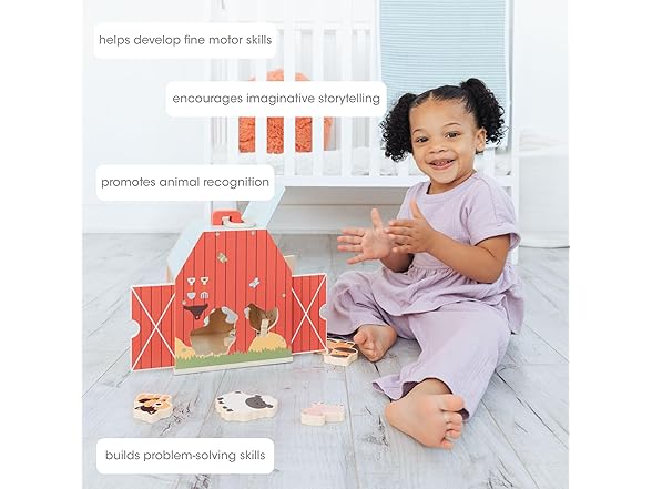 Pearhead Farm Animal Shape Sorter