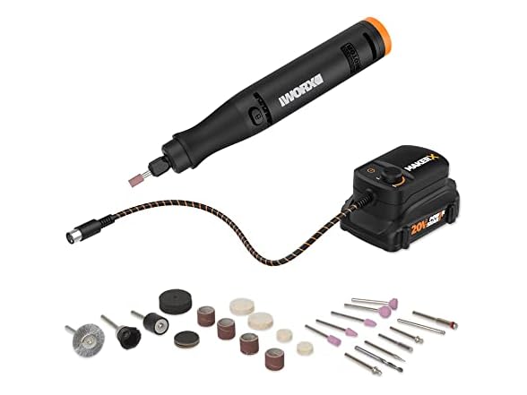 Worx WX739L 20V Cordless Rotary Tool Kit