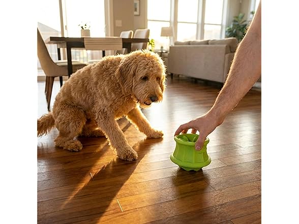 Pupstages Flex-Force Treat Cup Dog Toy