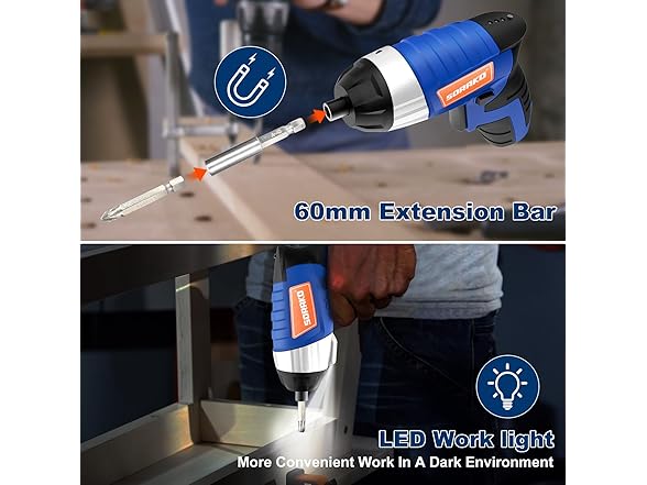 SORAKO 4V Cordless Screwdriver
