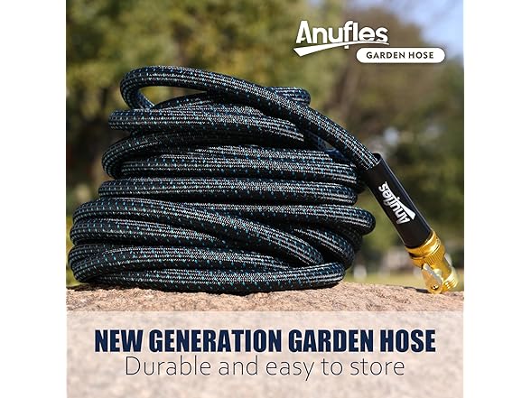 Flexible Garden Hose with Metal Fittings