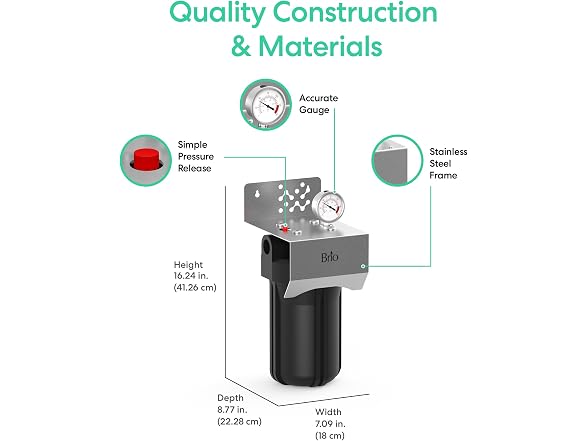 Brio Whole House Water Filter System