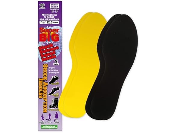 Shock Defenders Shock-Absorbing Insole