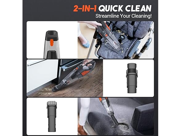 Jeshow Handheld Vacuum Cordless