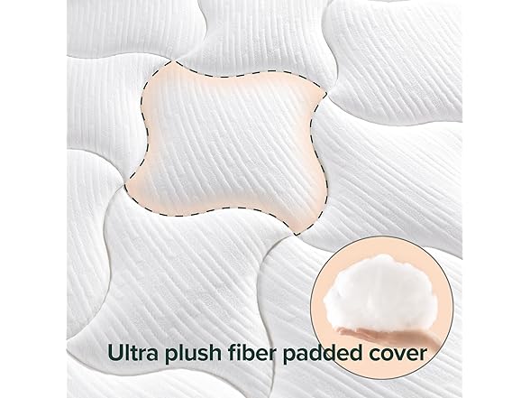 ZINUS Cloud Memory Foam Queen Mattress