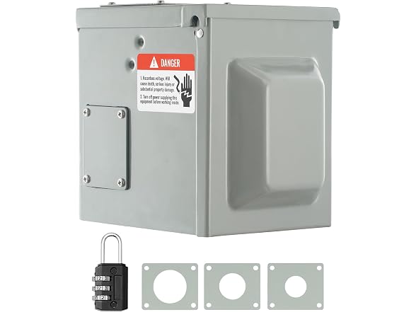 VEVOR 30 Amp RV Power Outlet Box