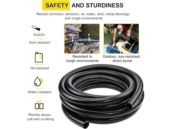 Doniks Flexible PVC Pipe ID1.5"