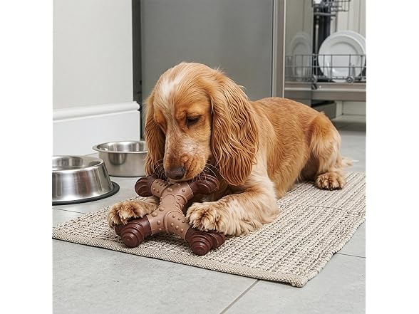SPOT Bam-Bones Dental X-Bone Dog Chew Toy