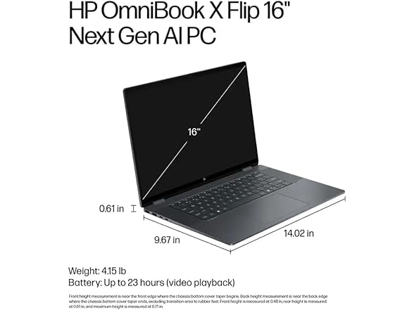 HP OmniBook X Flip 2-in-1 Laptop