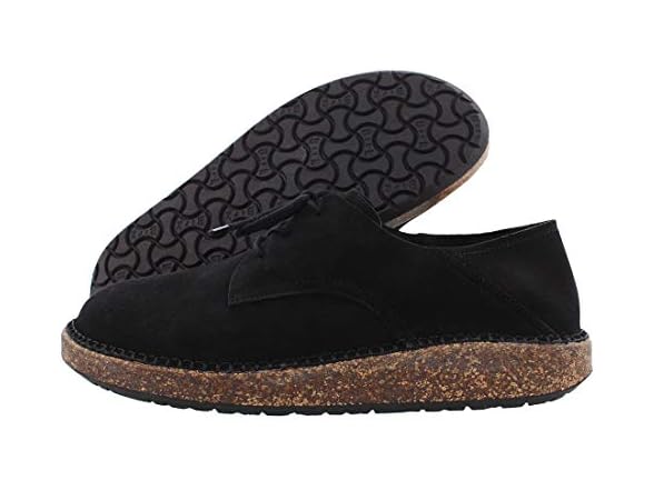 Birkenstock Men's Gary Black Suede