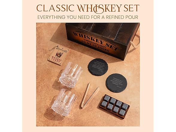 Mixology & Craft Whiskey Gift Set