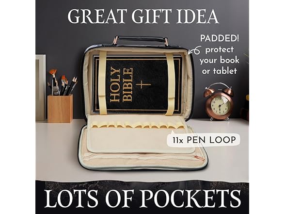 Waterproof Bible Cover with Zipper