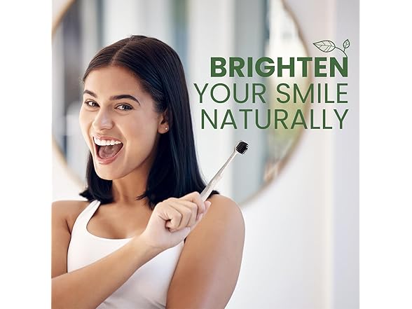 6PK Pursonic Wide Brush Head Charcoal Toothbrush