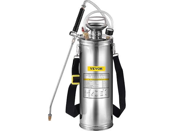 VEVOR 3 Gallon Stainless Steel Sprayer