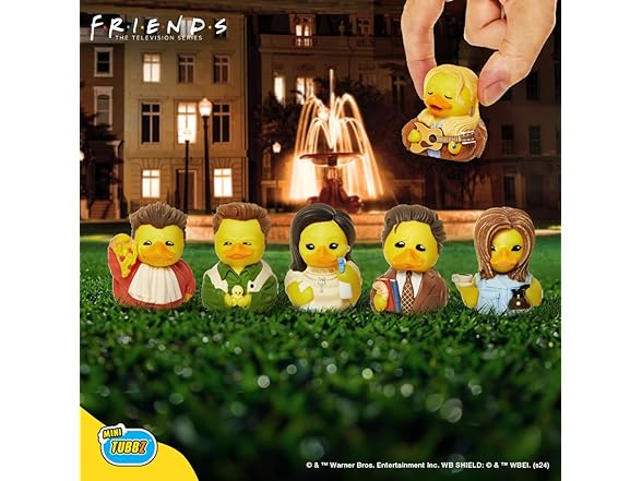TUBBZ Mini Chandler Bing Rubber Duck