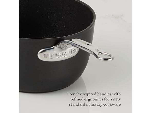 Hestan TITUM Fusion 2 Quart Nonstick Saucepan with Lid