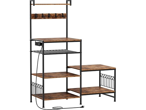 Mini Fridge Stand Coffee Bar Cabinet