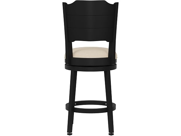 Hillsdale Clarion Swivel Stool, Black