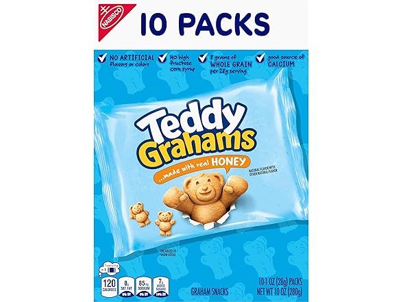 Teddy Grahams Honey 10pk