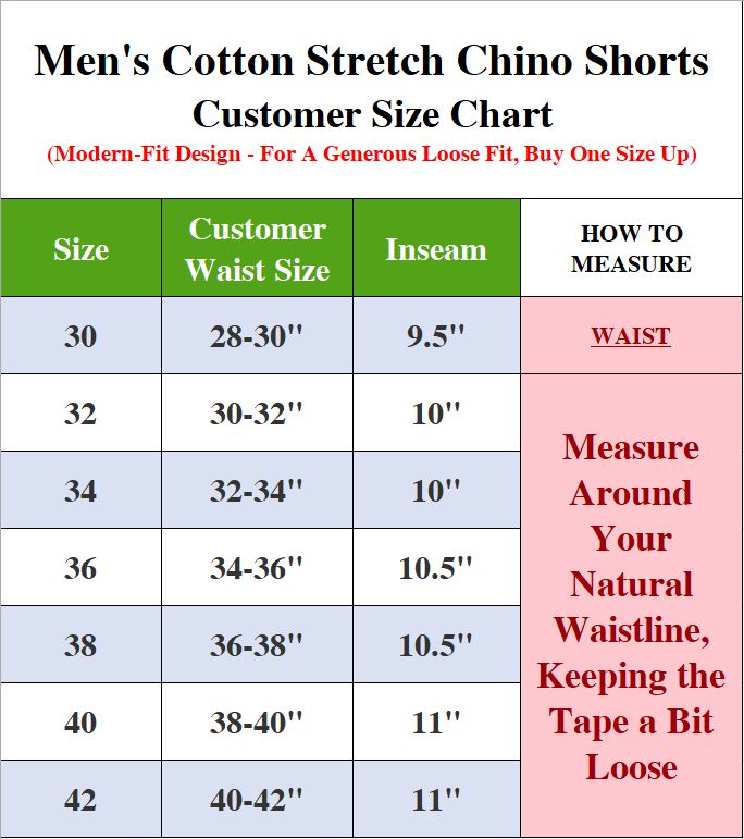 3Pk Asst Mens Stretch Chino Shorts - Gallery 12