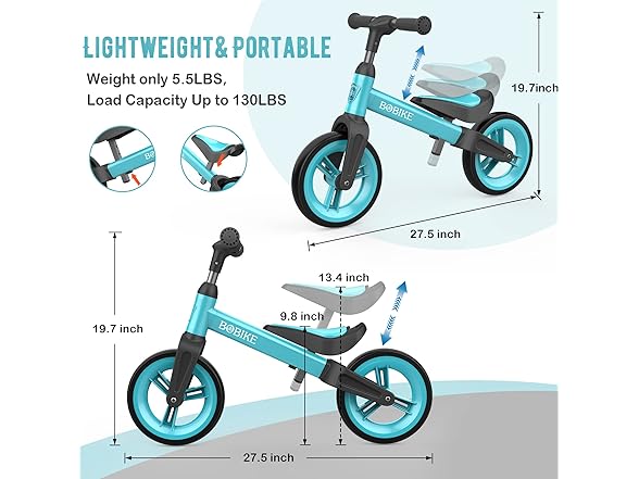 Bobike BC5305240306 Balance Bike (Open Box)