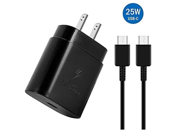 SAMSUNG 25W USB-C Super Fast Charging Wall Charger