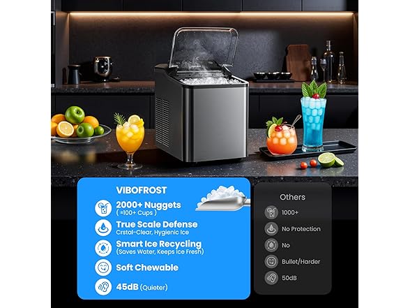 VIBOFROST Nugget Ice Makers