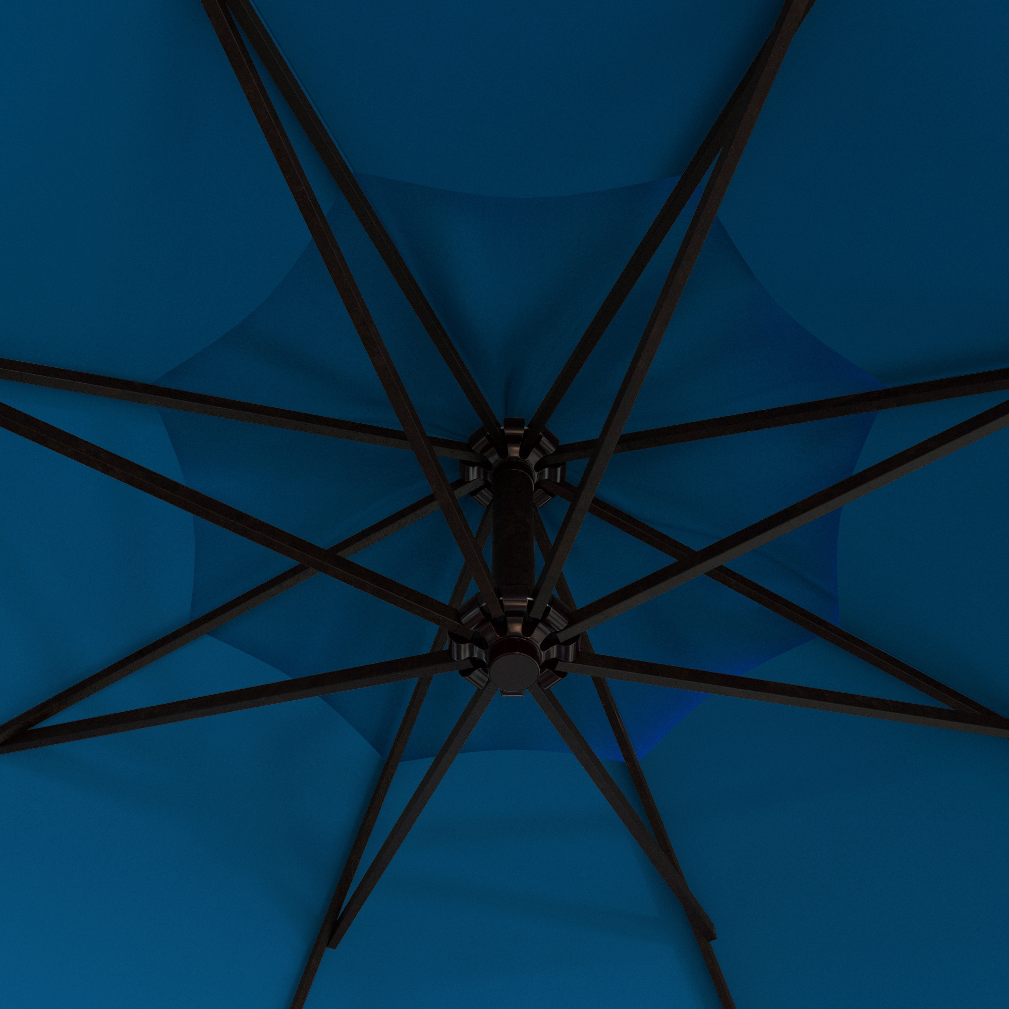 CA 9'Rd Cantilever Umbrella, Solution Dyed Fabric - Gallery 31