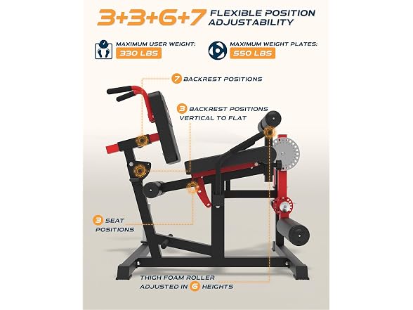 HVO Leg Curl Machine Extension