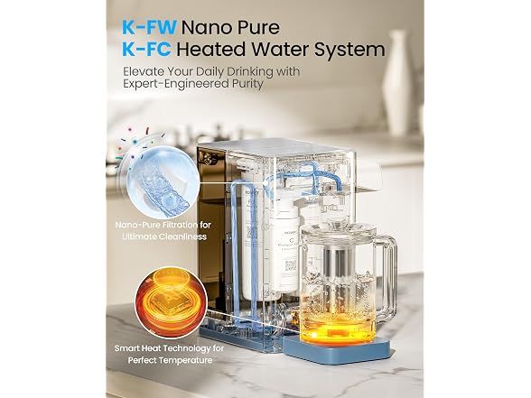 KOVIET CF02 10 Stage Reverse Osmosis Water Filter Countertop
