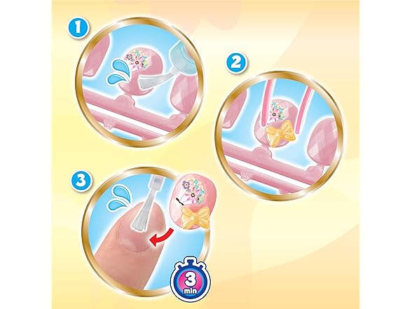 Aquabeads 40-Piece Multicolor Nail Craft Kit