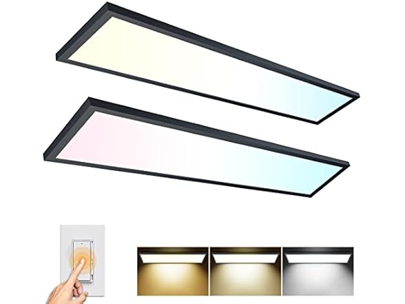 AIKVSXER 1x4 LED Flat Panel Light