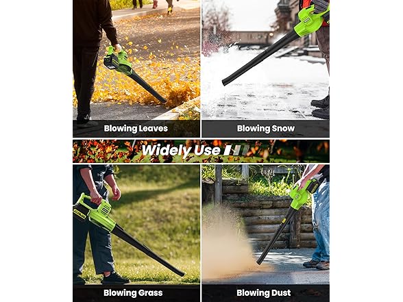 NCOEN Leaf Blower Cordless for Lawn Care