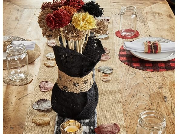 Love, Laugh, Craft Jute Burlap Roll,