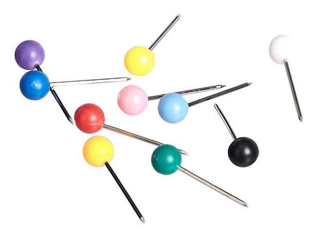 1/8-Inch Push Pins Map Tacks, 600-Pack - Gallery 8