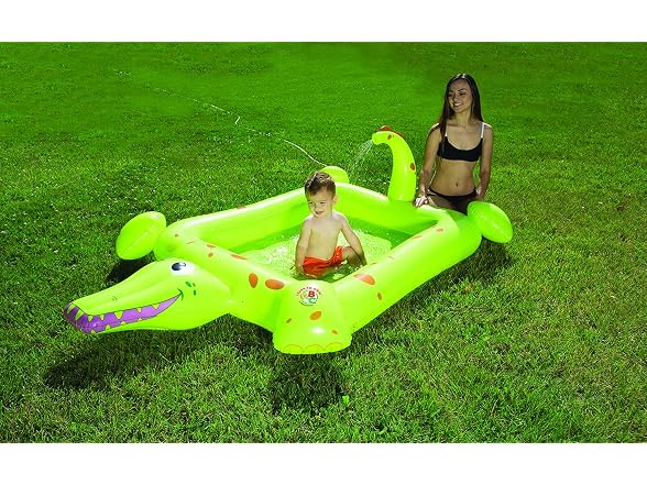 Poolmaster Crocodile Spray Inflatable