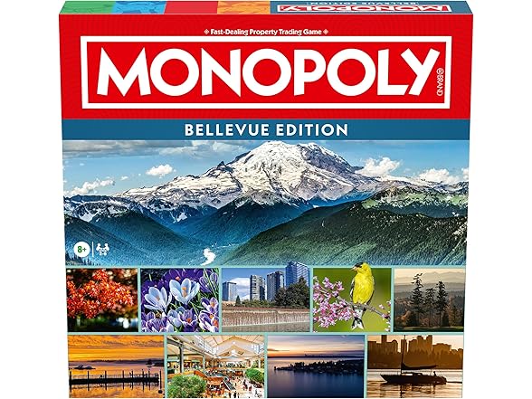 Monopoly Board Game – Bellevue, WA