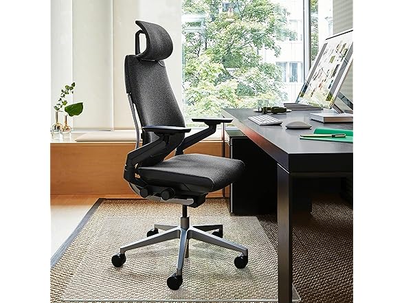 NeuType Glass Chair Mat, 36"L x 36"W