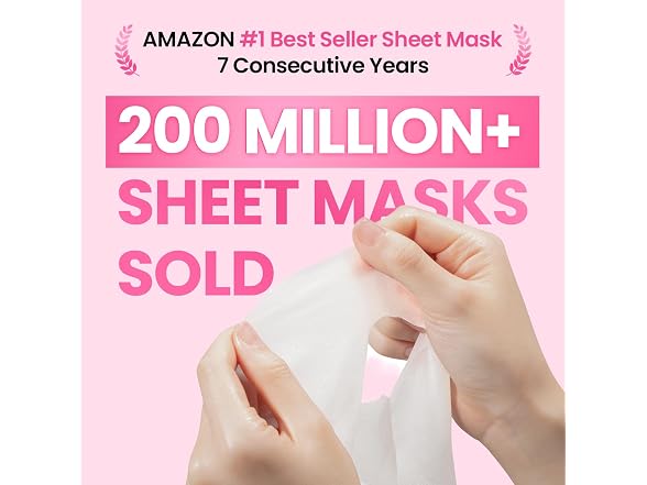 GLAM UP Premium Facial Sheet Mask 12 Com