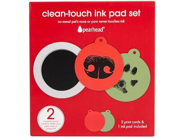 Pearhead Pearhead Pet Christmas Clean Touch Ink