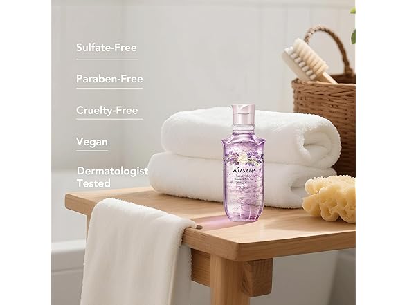Kustie Lavender Tea Tree Body Wash