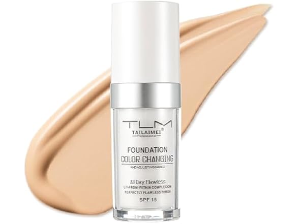 TLM Foundation Color Changing