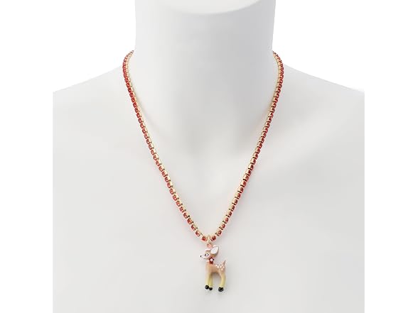 Betsey Johnson Women's Santa Baby Necklace